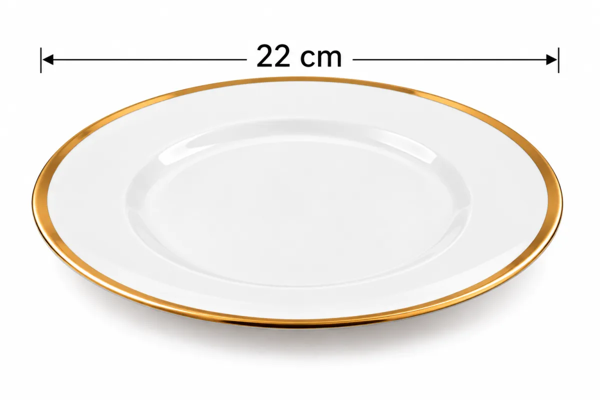 Vajilla Blanca con filo - imagen 6