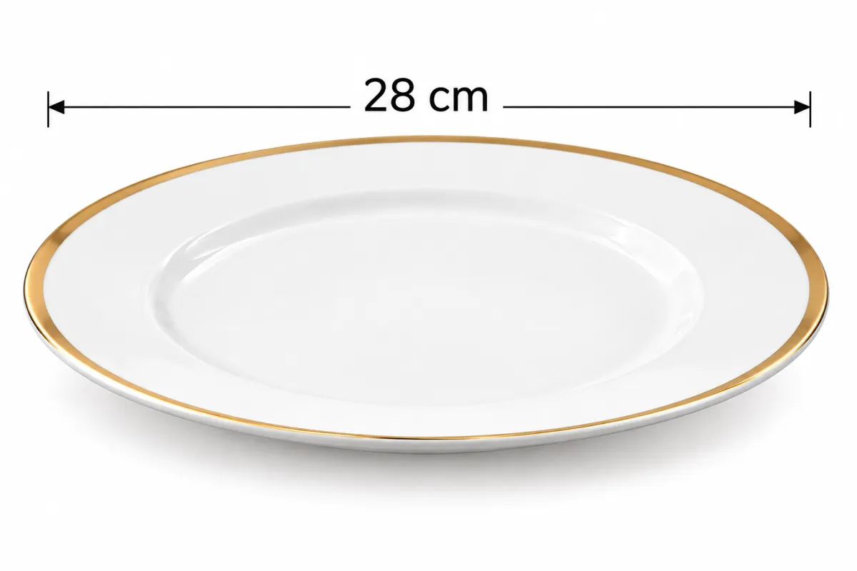 Vajilla Blanca con filo - imagen 7