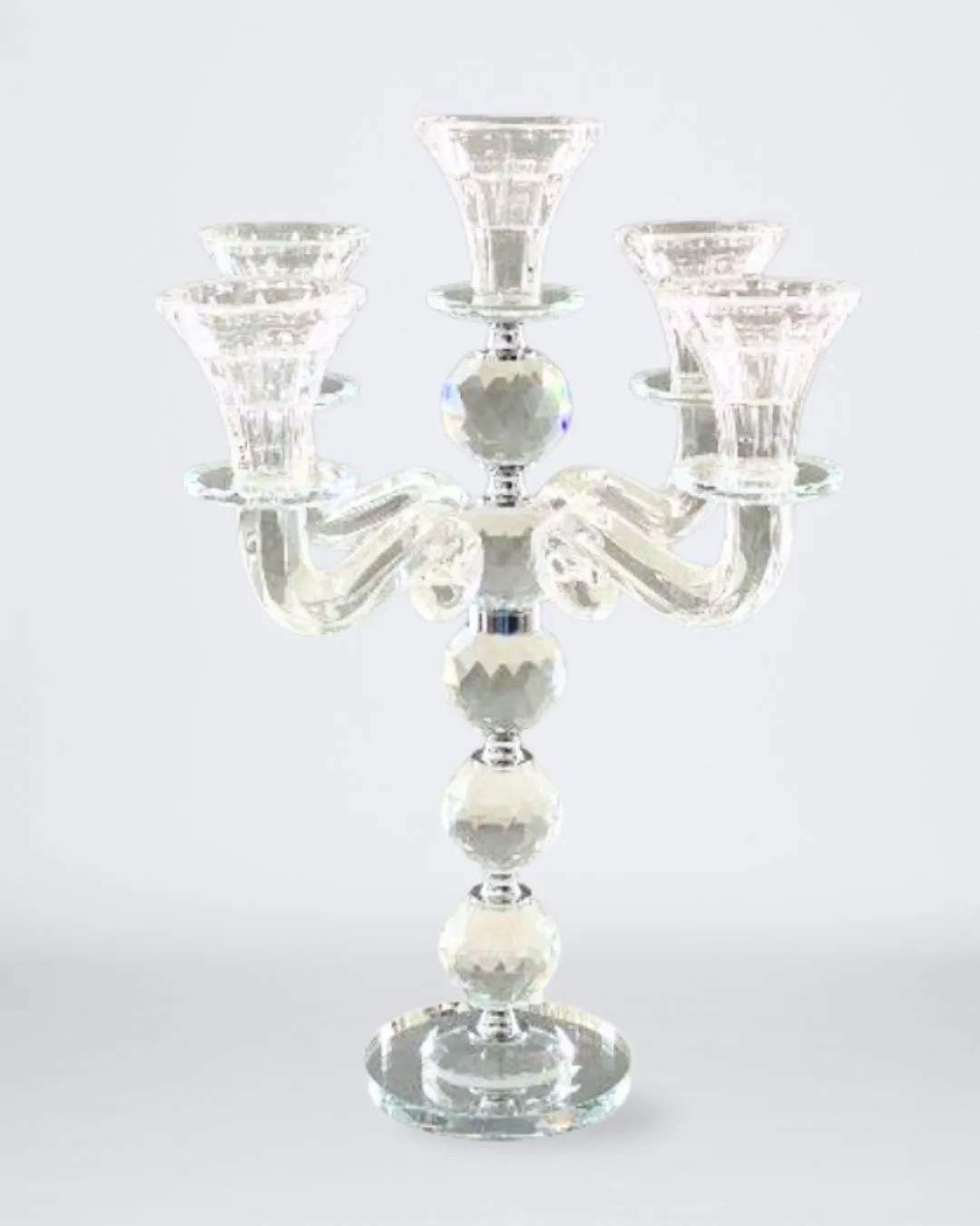 CANDELABRO CRISTAL 5 BRAZOS